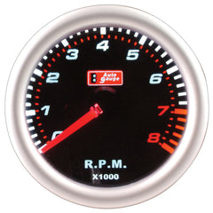 Turteller svart 2" Auto Gauge