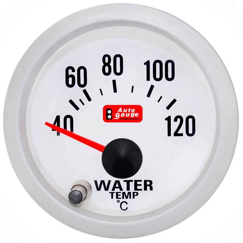 Vanntemperaturmåler Auto Gauge 2 tommer med 7 farger