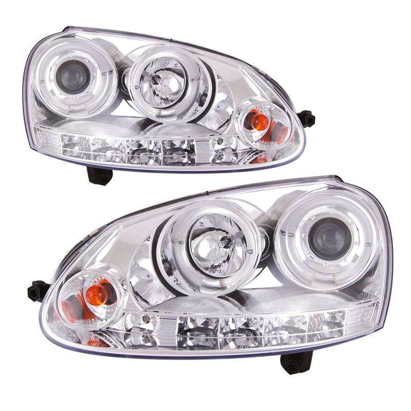 Frontlykter hvite til VW Golf 5 fra 2003-