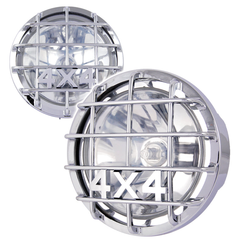 Ekstralyssett 4x4 H3 12V 55W nikkel 2 stk
