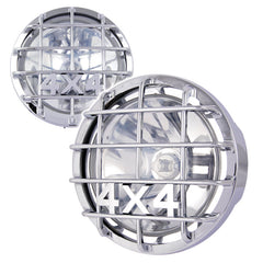 Ekstralyssett 4x4 H3 12V 55W nikkel 2 stk