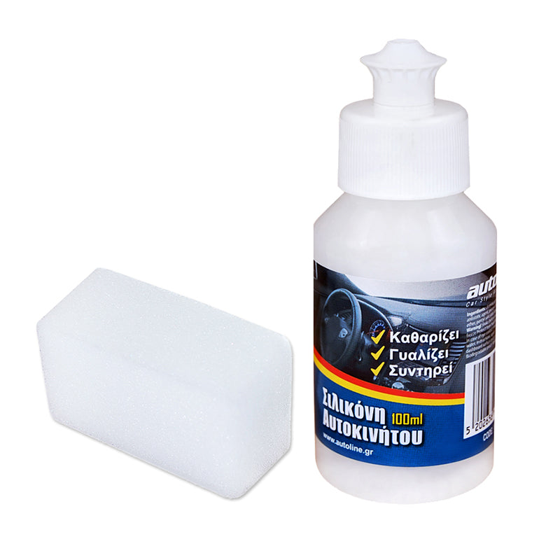 Silikon til dashbord 100 ml med svamp
