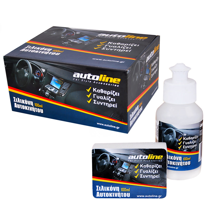 Silikon til dashbord 100 ml med svamp