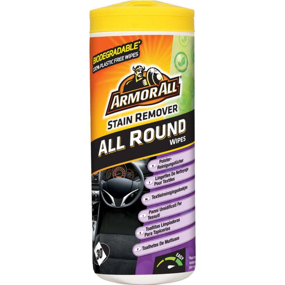 Armor All AA37030M Renseservietter for biltepper og seter – 30 stk. 