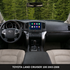 Toyota Land Cruiser 2003-2008 - 9" radio med Apple CarPlay og Android Auto 