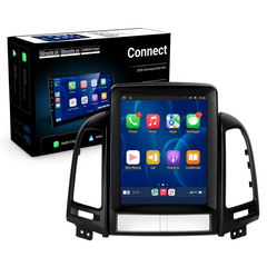 Hyundai Santa Fe 2006-2012 – 9,7" radio med Apple CarPlay og Android Auto 