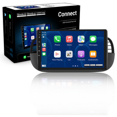Fiat 500 07-15 - 9" radio med Apple CarPlay og Android Auto 