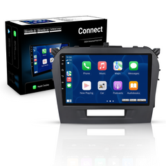 Suzuki Vitara 2014-2020 – 9” bilradio med trådløs Apple CarPlay & Android Auto 