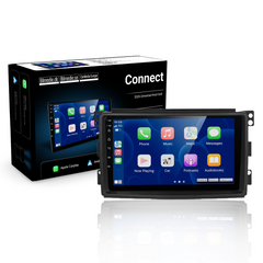 Smart Fortwo 2005-2010 – 9” radio med trådløs Apple CarPlay & Android Auto 