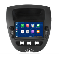 107, C1, Aygo 2005-2014 - 7" radio med Apple CarPlay og Android Auto 