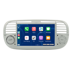 Fiat 500 07-15 – 7" radio med Apple CarPlay og Android Auto 