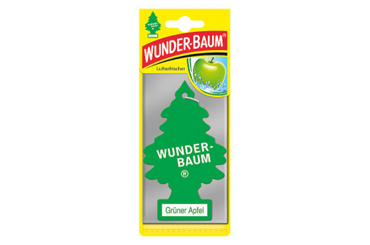 Wunder Baum Green Apple papirbasert luftfrisker til bil