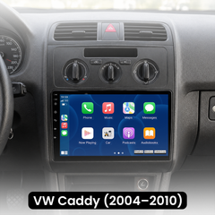 VW Caddy 2004-2010 – 10,1" radio med Apple CarPlay og Android Auto 