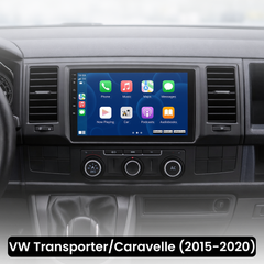 VW Transporter/Caravelle 2015-2020 – 9" radio med Apple CarPlay og Android Auto 