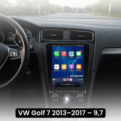 VW Golf 2013–2017 – 9,7” radio med Apple CarPlay og Android Auto 