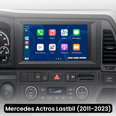Mercedes Actros lastebil 2011-2023 – 9" radio med Apple CarPlay og Android Auto 