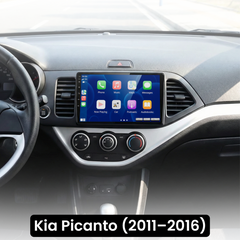 Kia Picanto 2011-2016 – 9" radio med Apple CarPlay og Android Auto 