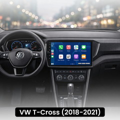 VW T-Roc/T-Cross 2018-2021 – 9" radio med Apple CarPlay og Android Auto 