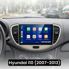 Hyundai i10 2007-2013 – 9” bilradio med trådløs Apple CarPlay & Android Auto 