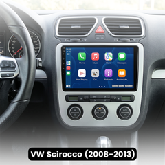 VW Scirocco 2008-2014 – 9" radio med Apple CarPlay og Android Auto 