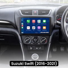 Suzuki Swift 2016-2021 - 9" radio med Apple CarPlay og Android Auto 