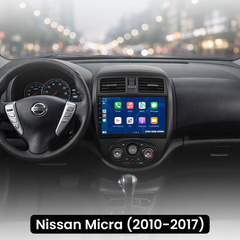 Nissan Micra 10-17 - 9" radio med Apple CarPlay og Android Auto 