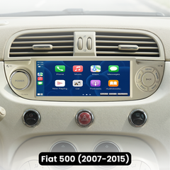 Fiat 500 2007-2015 - 6,86" radio med Apple CarPlay og Android Auto 