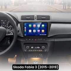 Skoda Fabia 3 2015-2019 – 9” bilradio med trådløs Apple CarPlay & Android Auto 
