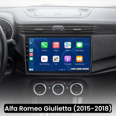 Alfa Romeo Giulietta 15-18 – 9" radio med Apple CarPlay og Android Auto 
