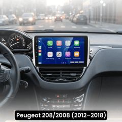 Peugeot 208 2012-2018 – 10,1" radio med Apple CarPlay og Android Auto 