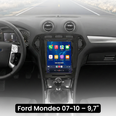 Ford Mondeo 07-14 – 9,7" radio med Apple CarPlay og Android Auto 