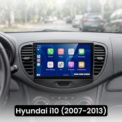 Hyundai i10 2007-2013 – 9” bilradio med trådløs Apple CarPlay & Android Auto 