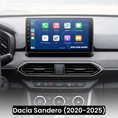 Dacia Sandero 20-25 – 10,1" radio med Apple CarPlay og Android Auto 