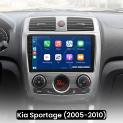 Kia Sportage 2005-2010 - 9" radio med Apple CarPlay og Android Auto 