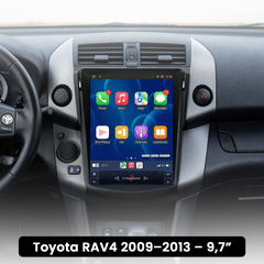 Toyota RAV4 09–13 – 9,7” radio med Apple CarPlay og Android Auto 