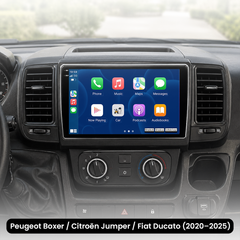 Boxer/Jumper/Ducato 20-25 - 9" radio med Apple CarPlay og Android Auto 