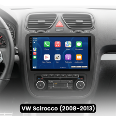 VW Scirocco 2008-2014 – 9" radio med Apple CarPlay og Android Auto 