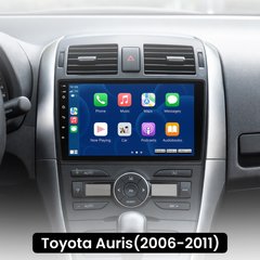 Toyota Auris 2006-2011 - 9" radio med Apple CarPlay og Android Auto 