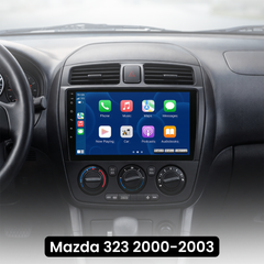Mazda 323 00-03 – 9" radio med Apple CarPlay og Android Auto 