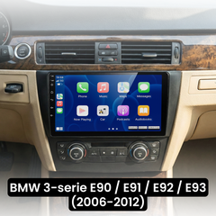 BMW 3-serie 2006-2012 - 9" radio med Apple CarPlay og Android Auto 