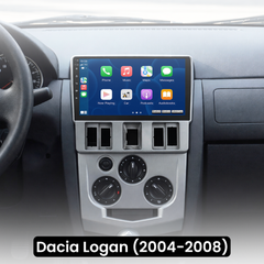 Dacia Logan 04-08 – 9" radio med Apple CarPlay og Android Auto 
