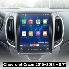 Chevrolet Cruze 2015-2018 - 9,7" radio med Apple CarPlay og Android Auto 