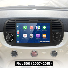 Fiat 500 07-15 – 7" radio med Apple CarPlay og Android Auto 