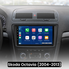 Skoda Octavia 04-13 - 9" radio med Apple CarPlay og Android Auto 