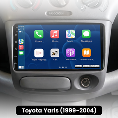 Toyota Yaris 1999-2004 - 9" radio med Apple CarPlay og Android Auto 