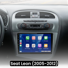 Seat Leon 2005-2012 - 9" radio med Apple CarPlay og Android Auto 