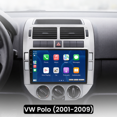 VW Polo 2001-2009 - 9" radio med Apple CarPlay og Android Auto 