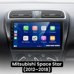 Mitsubishi Space Star 12-18 – 9" radio med Apple CarPlay og Android Auto 