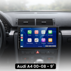 Audi A4 2000-2008 – 9" radio med Apple CarPlay og Android Auto 