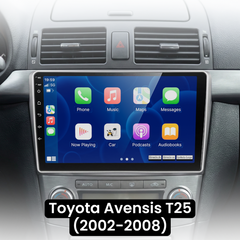 Toyota Avensis 2002-2008 - 9" radio med Apple CarPlay og Android Auto 